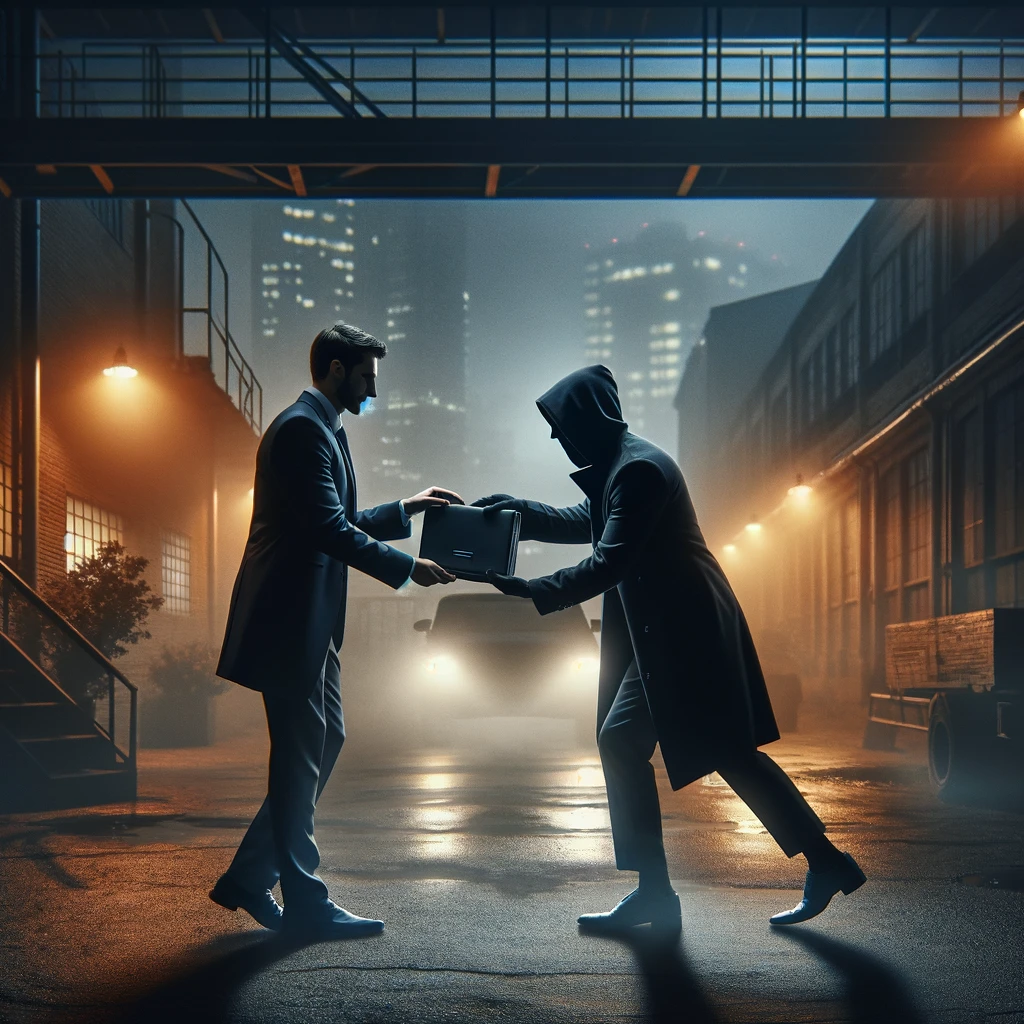 Bedrijfsgeheimen stelen